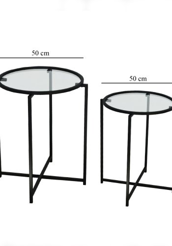NORDVÄRK S412 Sidebord, Sort