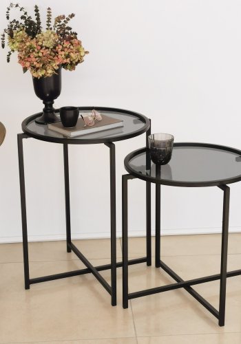 NORDVÄRK S412 Sidebord, Sort