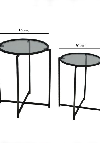 NORDVÄRK S412 Sidebord, Sort