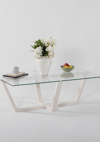 NORDVÄRK Amalfi sofabord, hvid