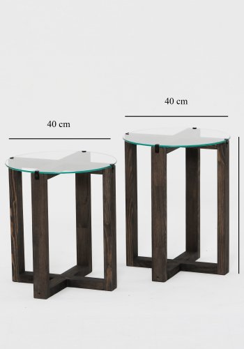 NORDVÄRK Amalfi sidebord, antracit