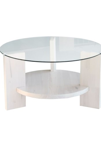 NORDVÄRK Mondo sofabord, hvid