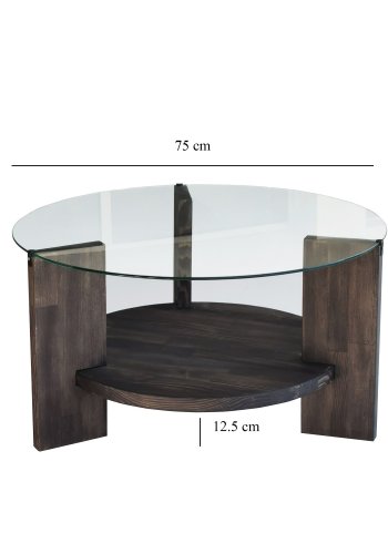 NORDVÄRK Mondo sofabord, antracit