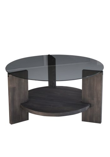 NORDVÄRK Mondo sofabord, antracitMrkebrun