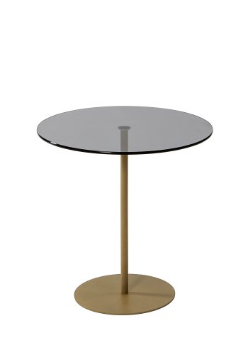 NORDVÄRK Chill sidebord, guldMrkegr