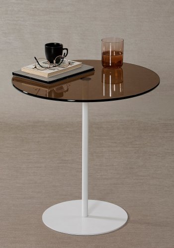 NORDVÄRK Chill sidebord, hvidBronze