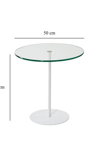 NORDVÄRK Chill sidebord, hvid