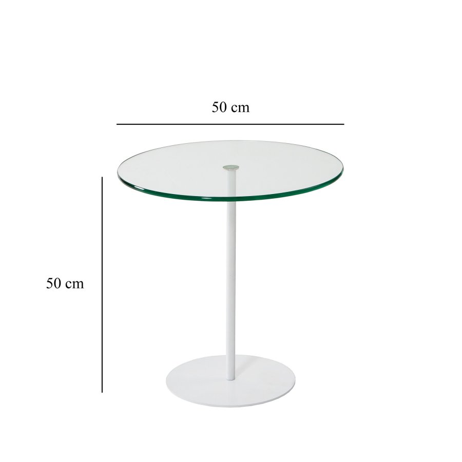 NORDVÄRK Chill sidebord, hvid