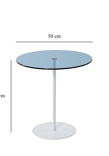 NORDVÄRK Chill sidebord, hvidBl
