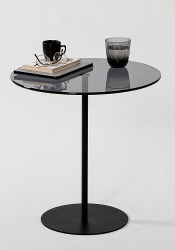 NORDVÄRK Chill sidebord, sortMrkegr