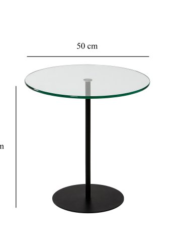 NORDVÄRK Chill sidebord, sort