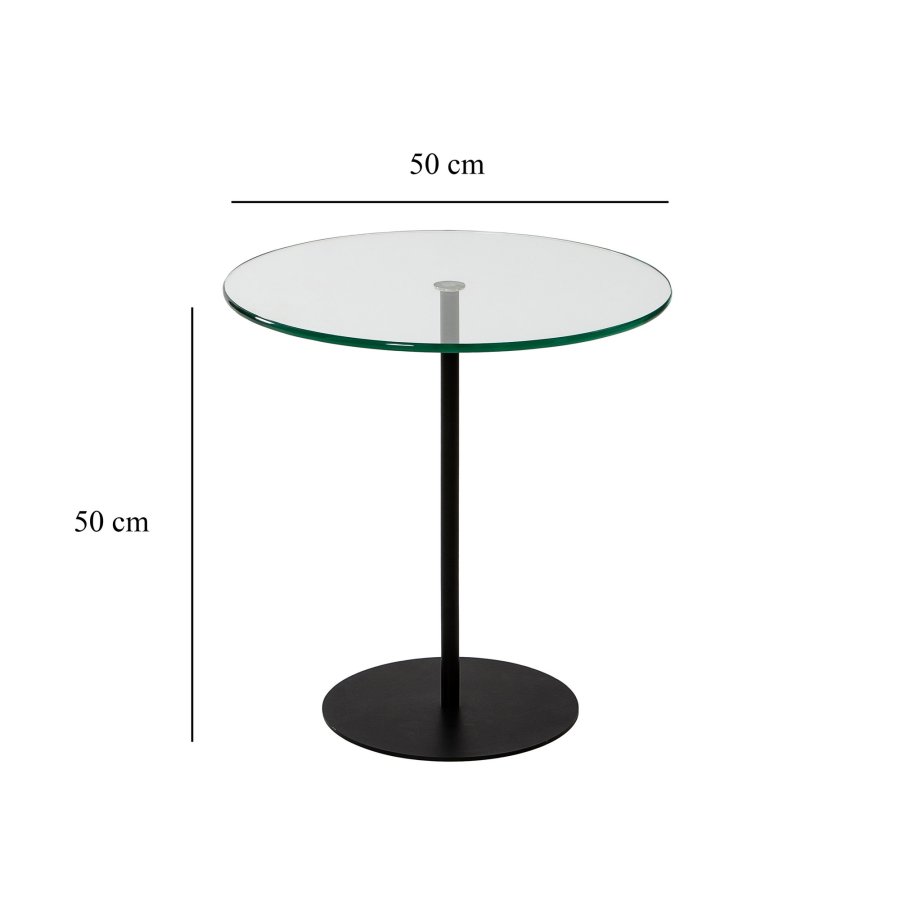 NORDVÄRK Chill sidebord, sort