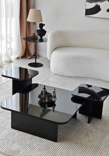 NORDVÄRK Jazz sofabordsst, sortRg