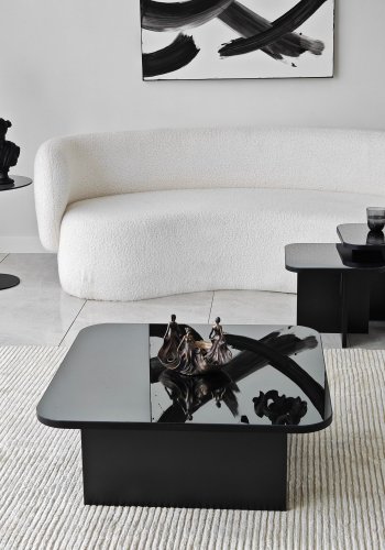 NORDVÄRK Jazz sofabordsst, sortRg