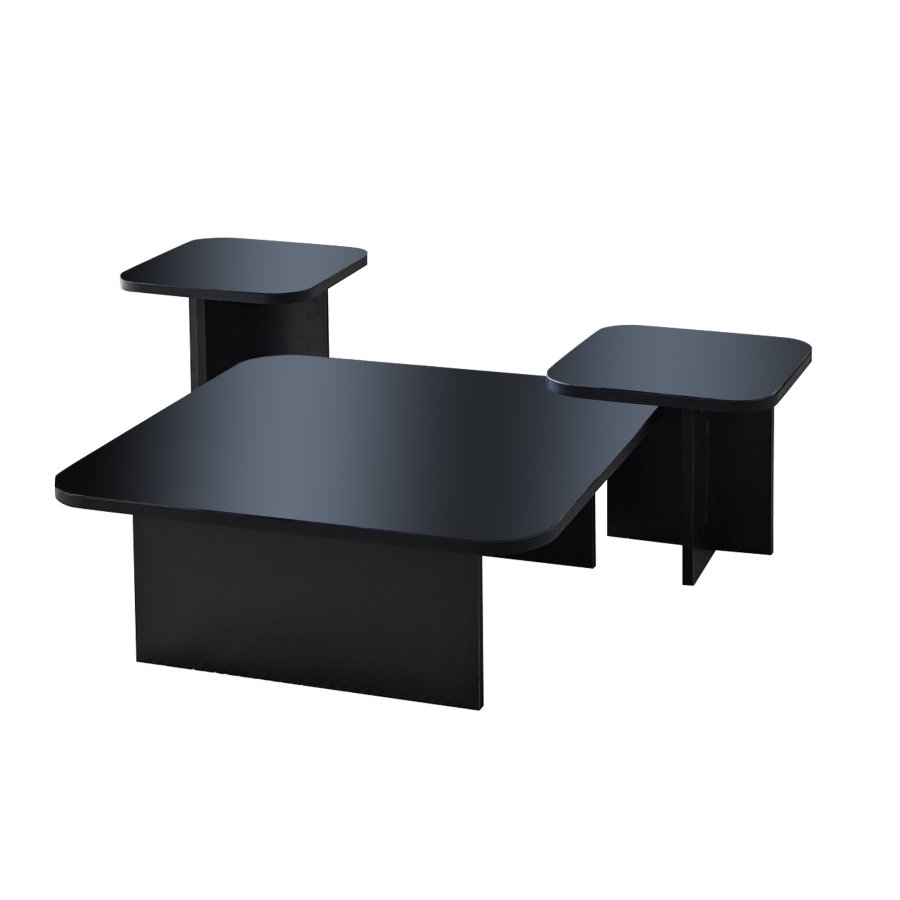 NORDVÄRK Jazz sofabordsst, sortRg