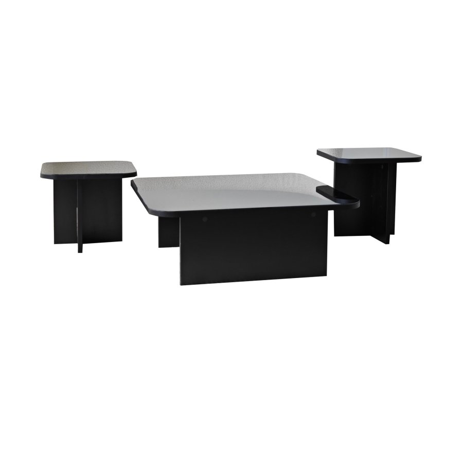 NORDVÄRK Jazz sofabordsst, sortRg