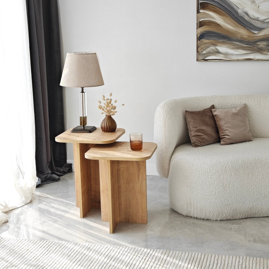 NORDVÄRK Blues sidebordsst, eg