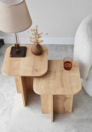 NORDVÄRK Blues sidebordsst, eg