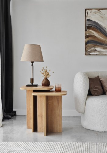 NORDVÄRK Blues sidebordsst, eg