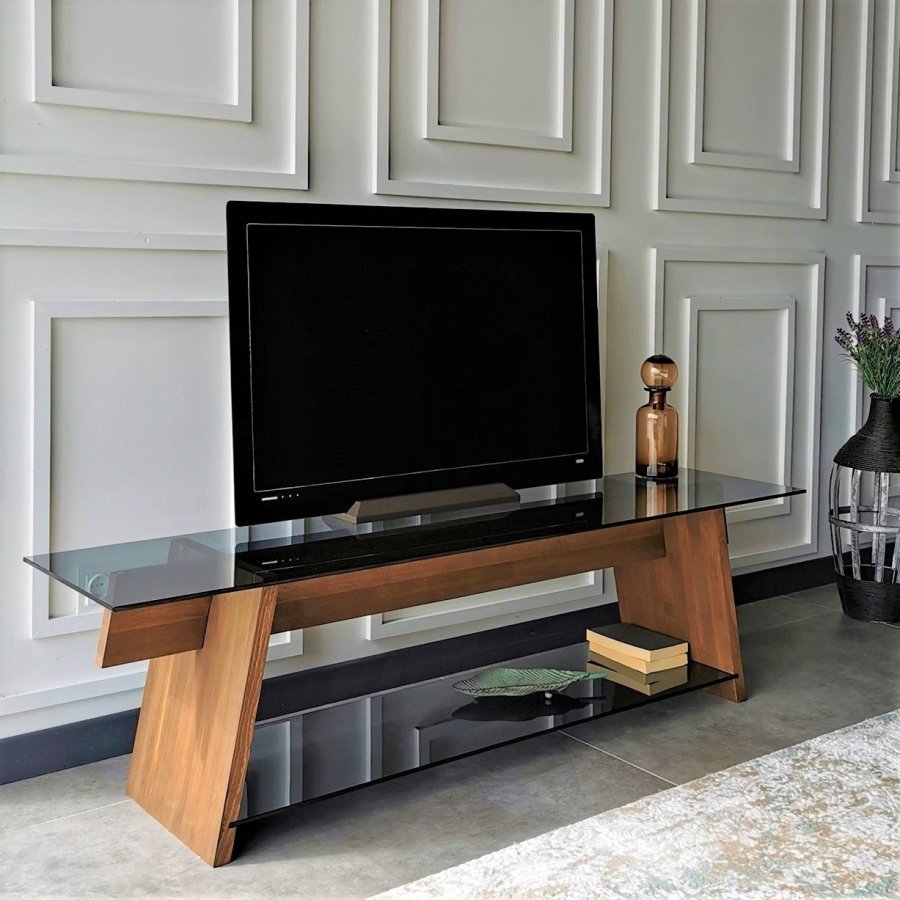 NORDVÄRK TV201 TV Stand, WalnutSort