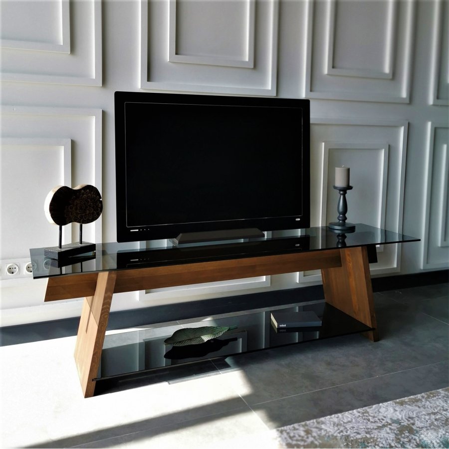 NORDVÄRK TV201 TV Stand, WalnutSort