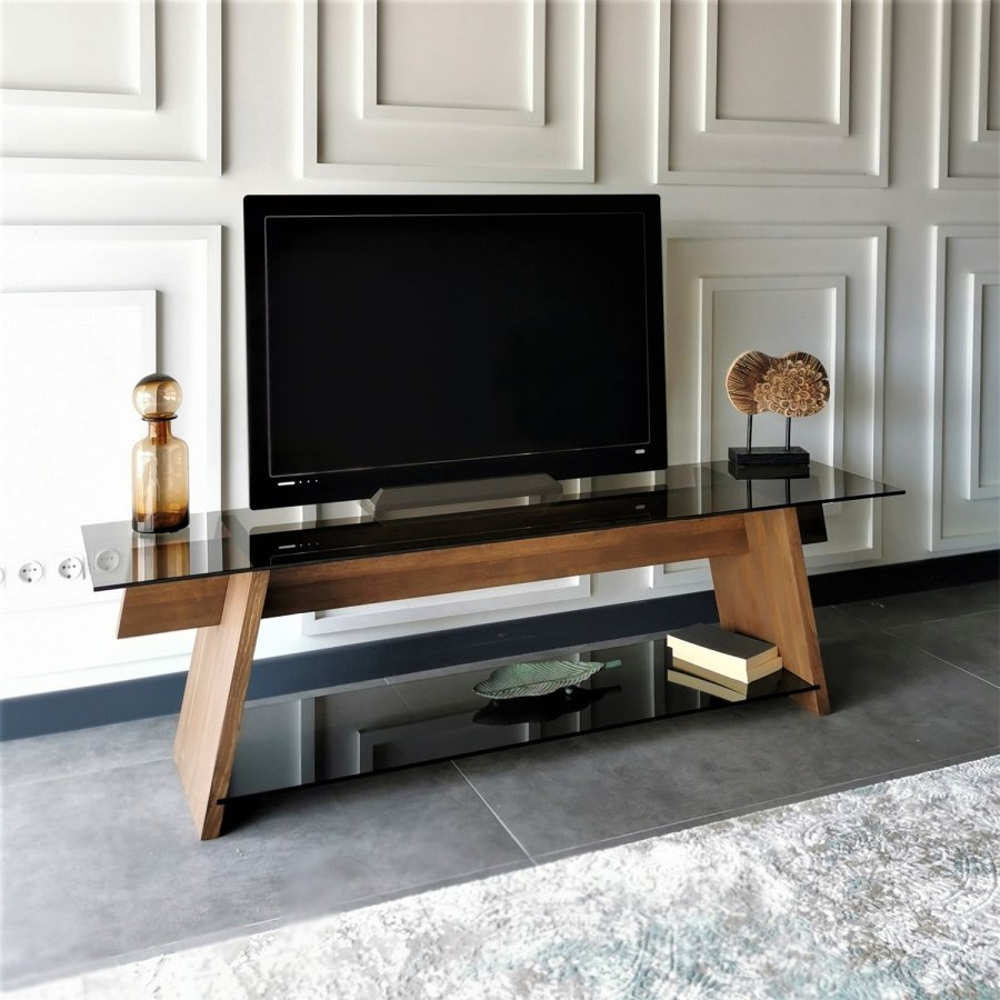 NORDVÄRK TV201 TV Stand, WalnutSort