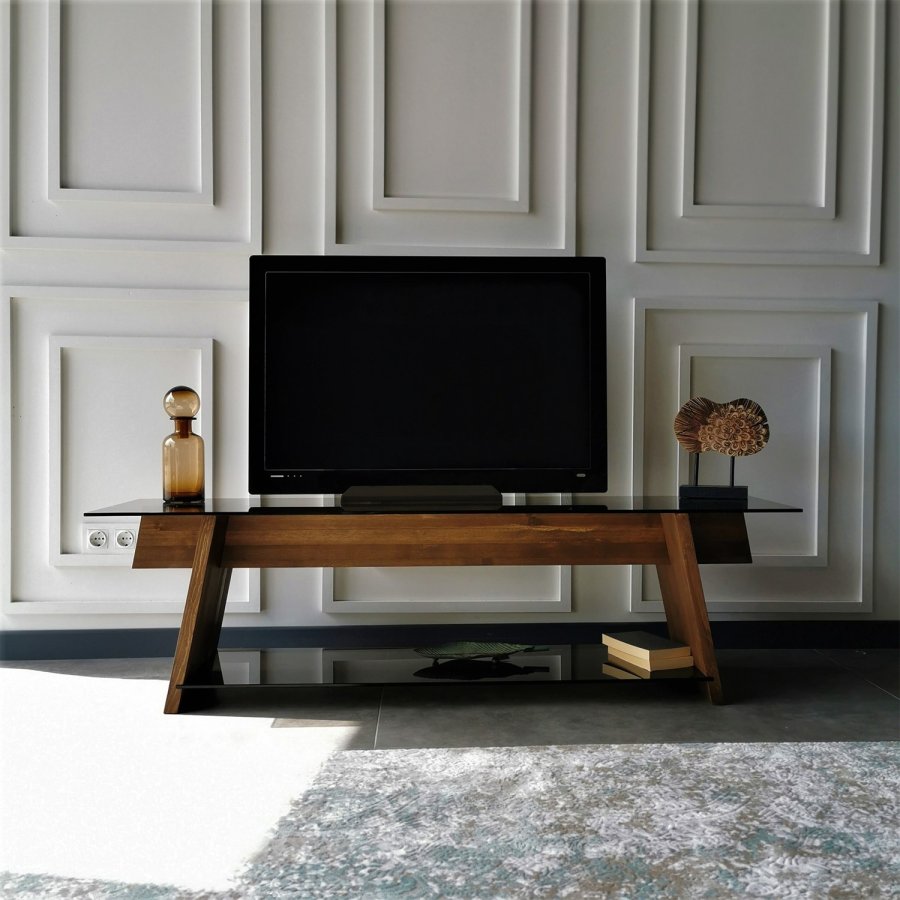 NORDVÄRK TV201 TV Stand, WalnutSort