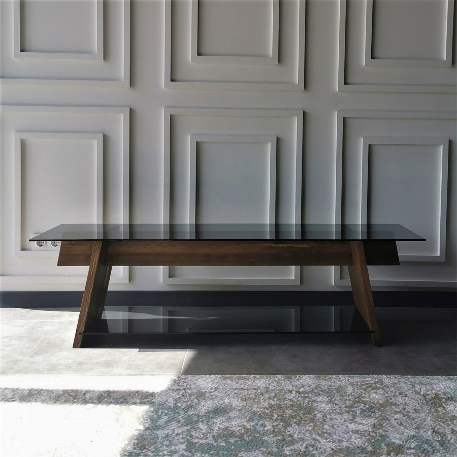 NORDVÄRK TV201 TV Stand, WalnutSort