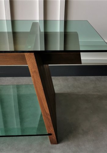 NORDVÄRK TV202 TV Stand, WalnutGrn