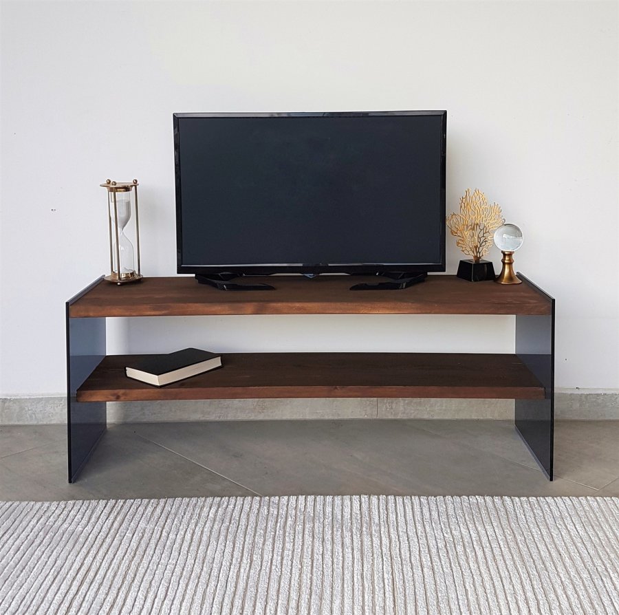 NORDVÄRK TV100 TV Stand, Walnut