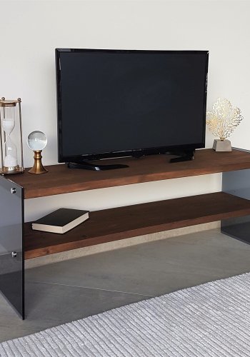 NORDVÄRK TV100 TV Stand, Walnut