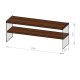 NORDVÄRK TV100 TV Stand, Walnut