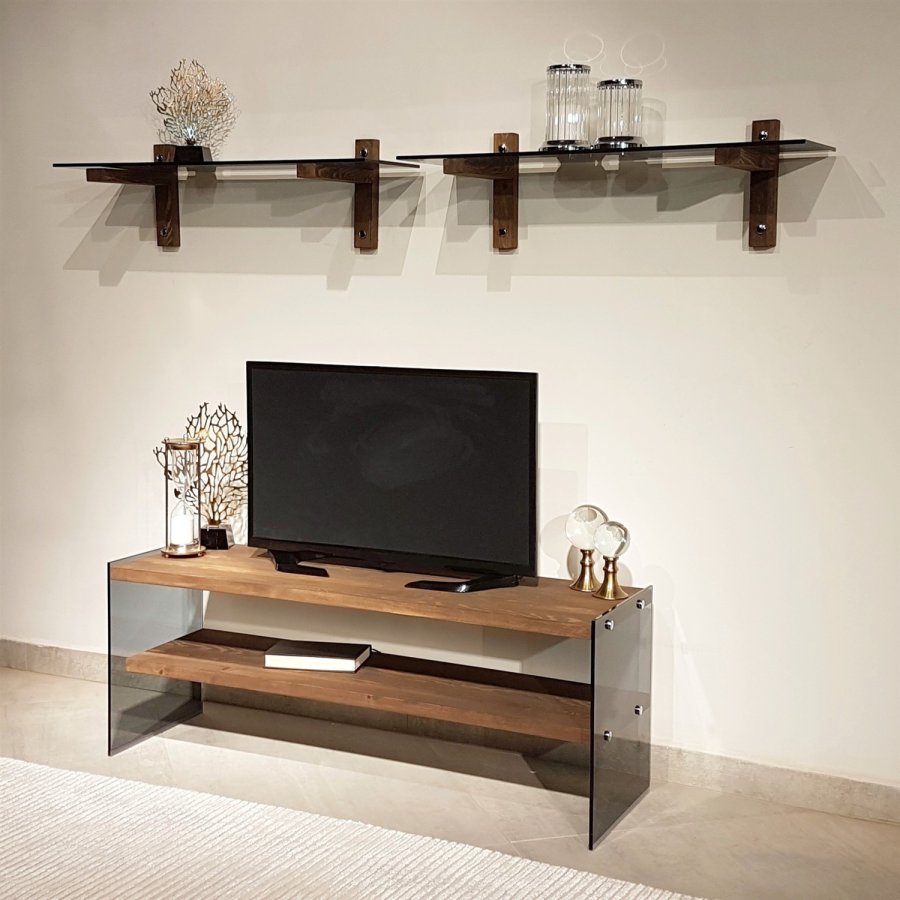 NORDVÄRK TV102 TV Unit, Walnut