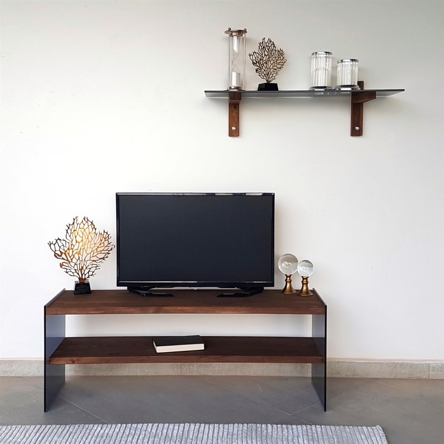 NORDVÄRK TV101 TV Unit, Walnut