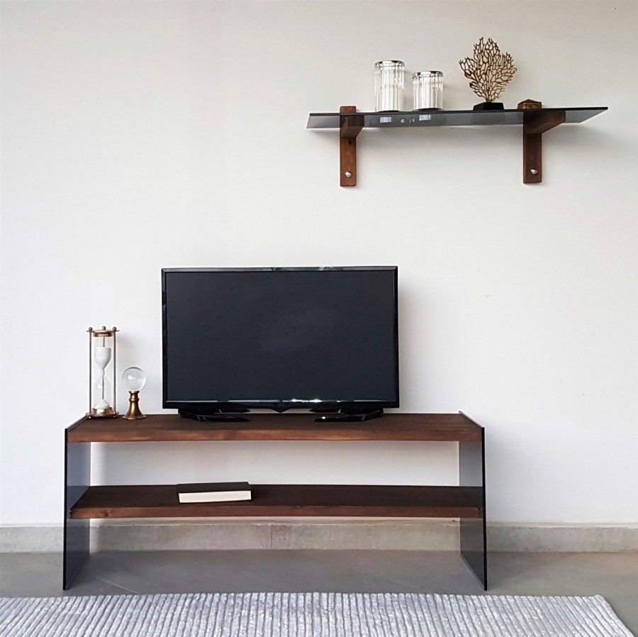 NORDVÄRK TV101 TV Unit, Walnut