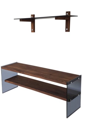 NORDVÄRK TV101 TV Unit, Walnut