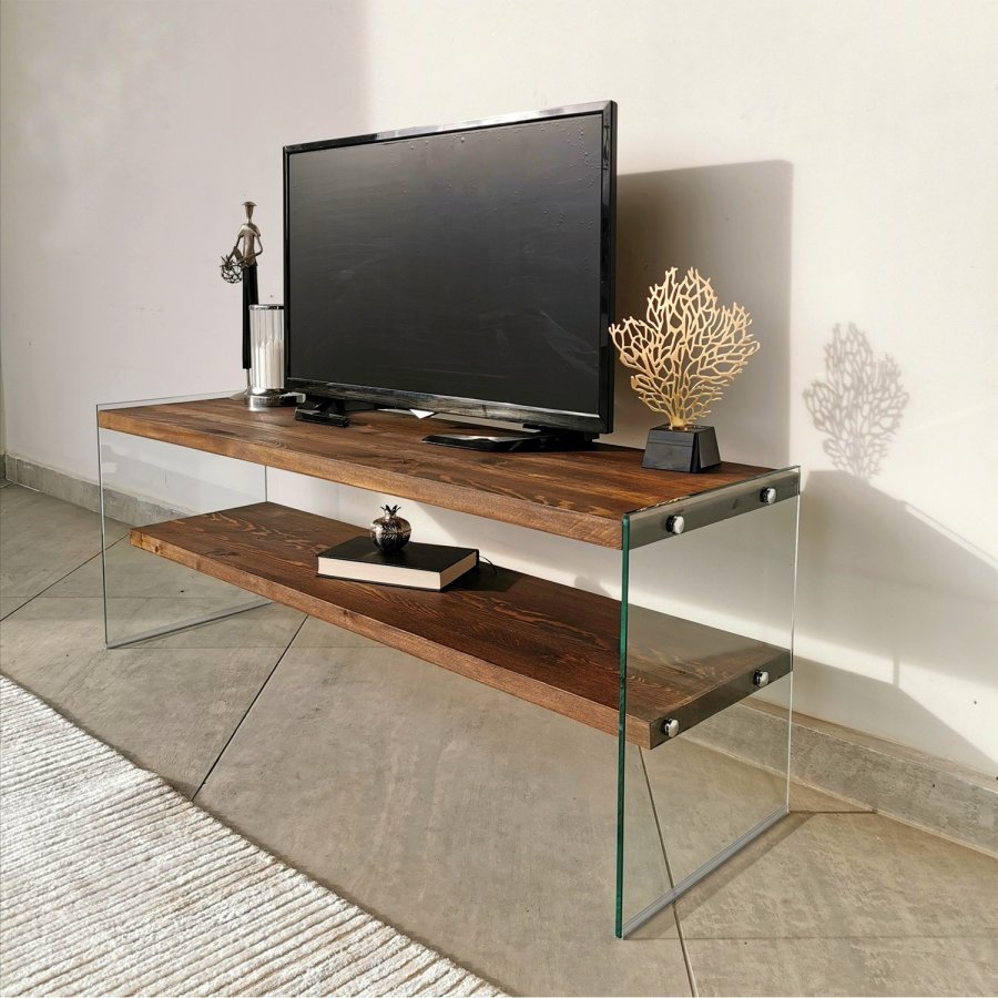 NORDVÄRK TV103 TV Stand, Walnut