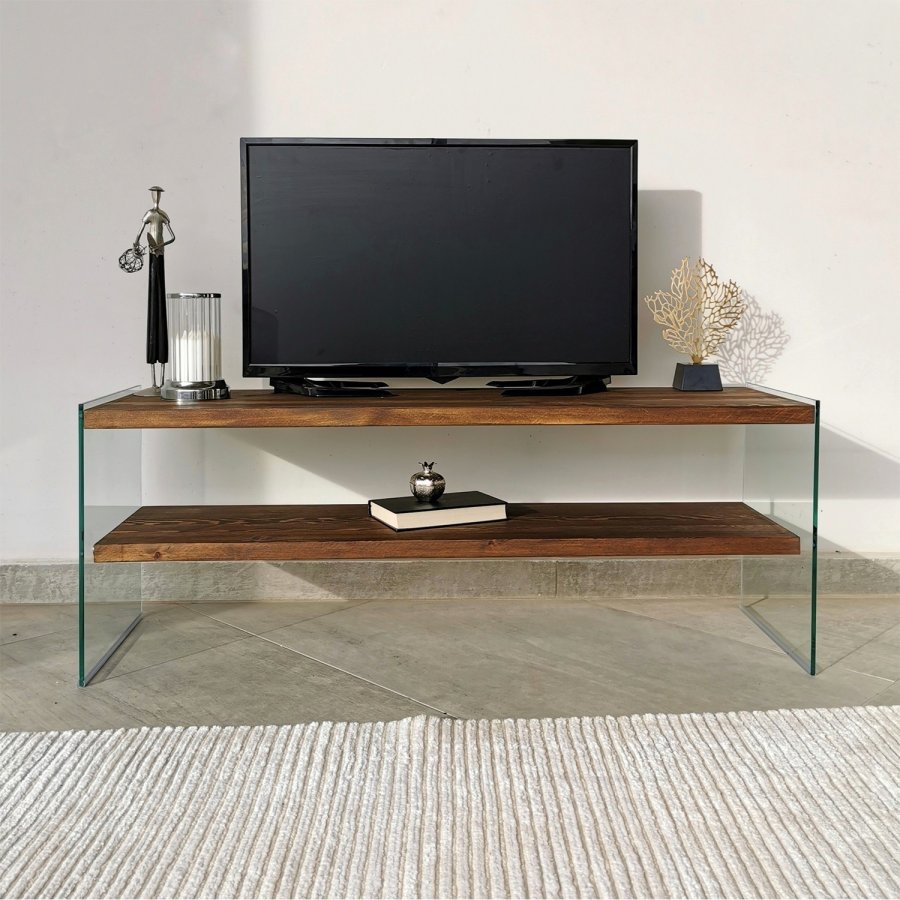 NORDVÄRK TV103 TV Stand, Walnut