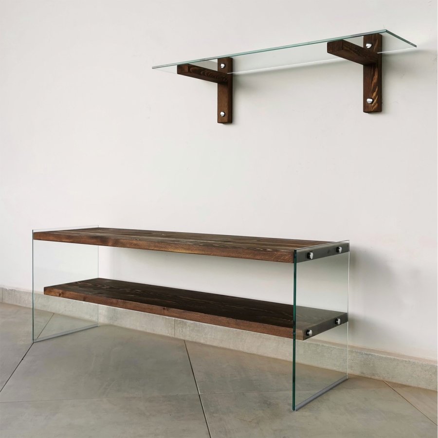 NORDVÄRK TV104 TV Unit, Walnut