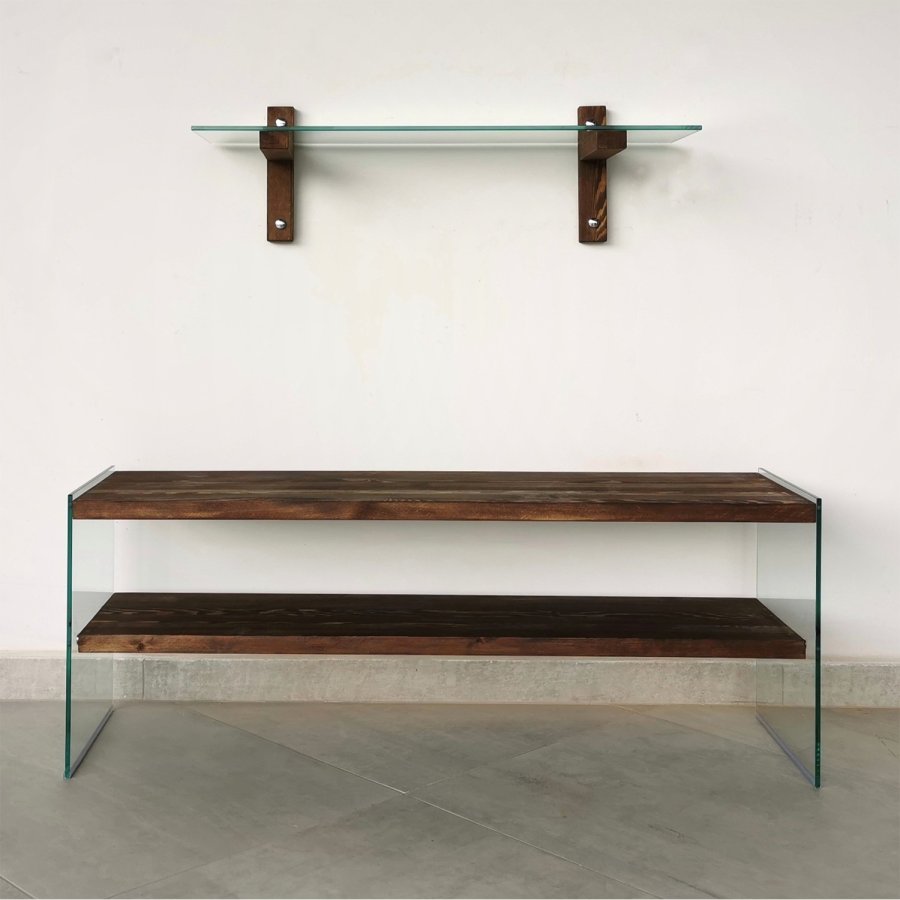 NORDVÄRK TV104 TV Unit, Walnut