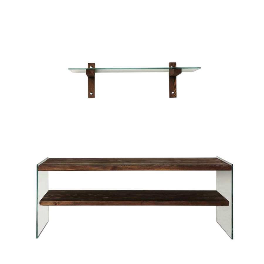 NORDVÄRK TV104 TV Unit, Walnut