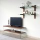 NORDVÄRK TV105 TV Unit, Walnut