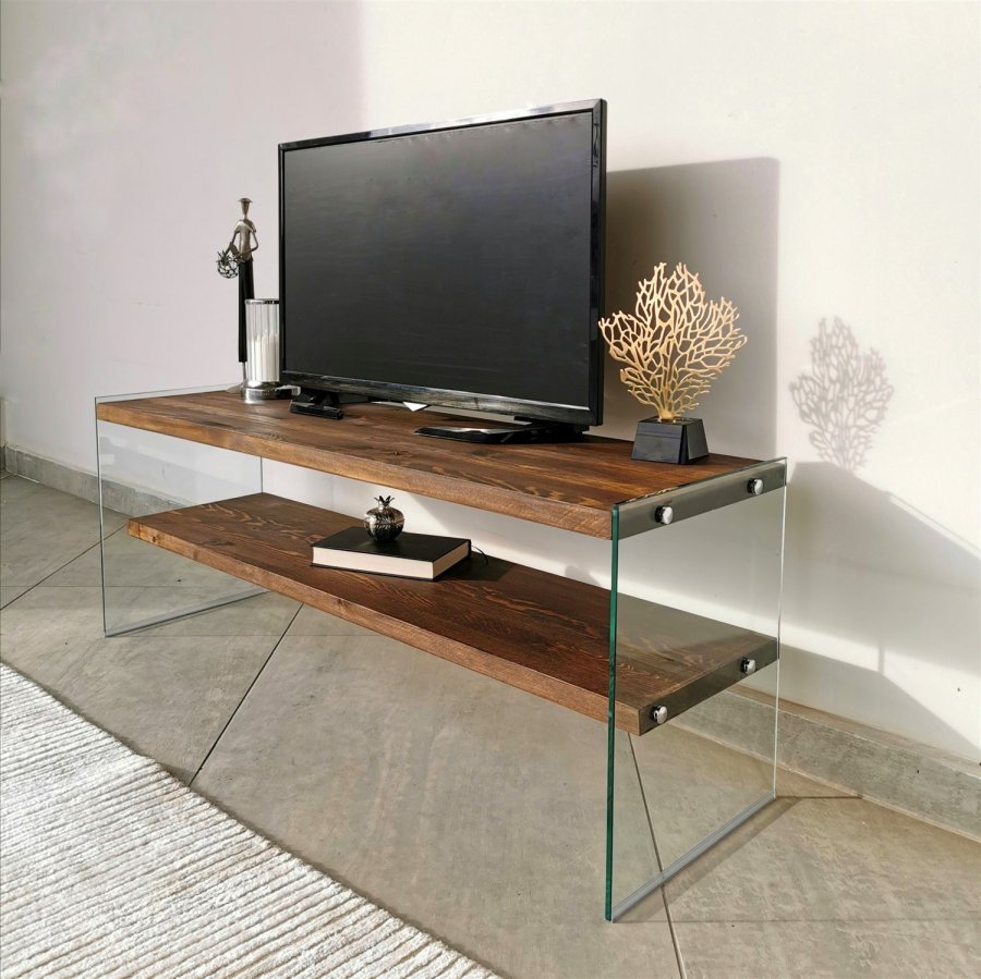 NORDVÄRK TV105 TV Unit, Walnut