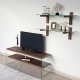 NORDVÄRK TV105 TV Unit, Walnut