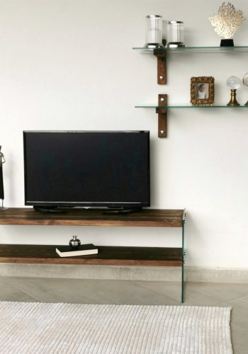 NORDVÄRK TV105 TV Unit, Walnut