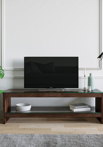 NORDVÄRK TV300 TV Stand, Walnut