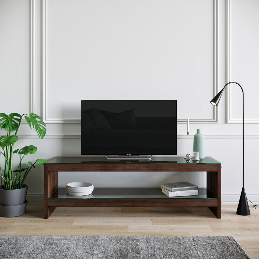 NORDVÄRK TV300 TV Stand, Walnut
