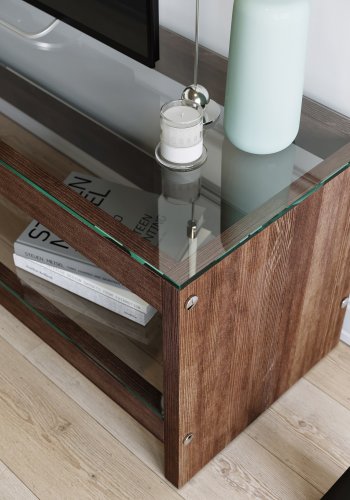 NORDVÄRK TV300 TV Stand, Walnut