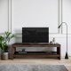 NORDVÄRK TV301 TV Stand, Walnut