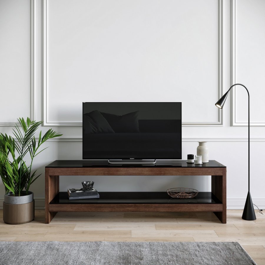 NORDVÄRK TV301 TV Stand, Walnut